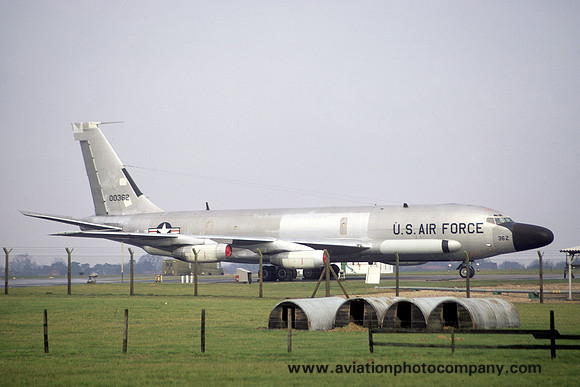 USAF 6 SRW Boeing RC-135D 60-0362 at RAF Mildenhall (1972)