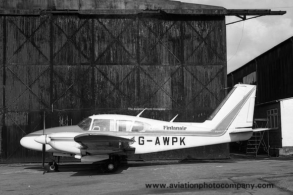 Finlanair Piper PA-23-250 Aztec D G-AWPK (1970)