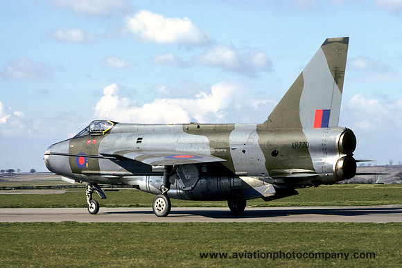RAF English Electric Lightning F.6 XR770