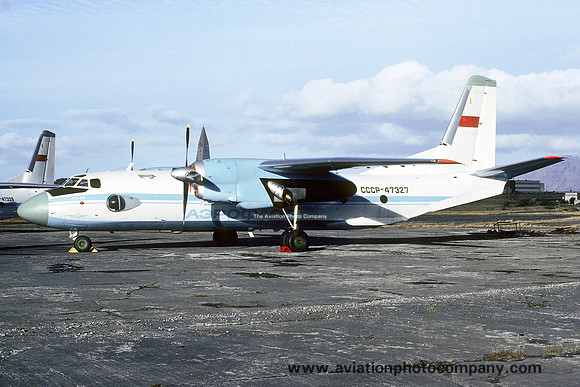 Aeroflot Antonov An-26 CCCP-47327 on delivery to the Cuban Air Force (1978)