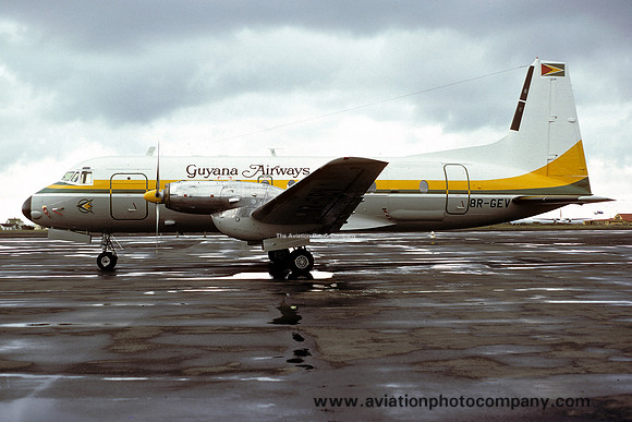 Guyana Airways Hawker Siddeley HS.748-309 8R-GEV (1977)