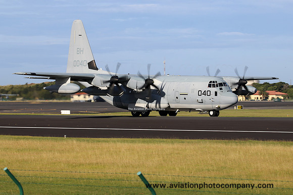US Marines VMGR-252 Lockheed KC-130J Hercules 170040/BH at Lajes (2024)