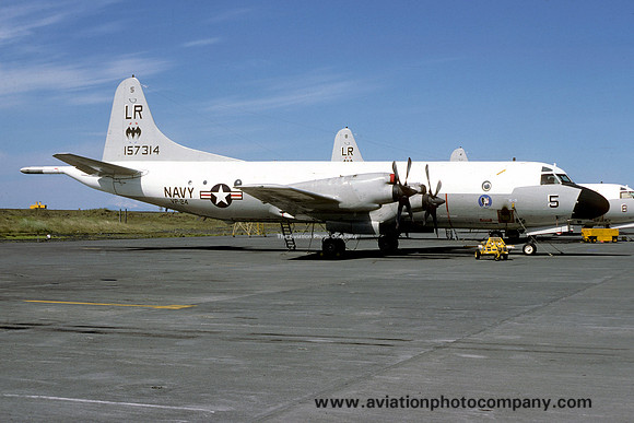 US Navy VP-24 Lockheed P-3C Orion 157314/LR5 at Keflavik (1977)