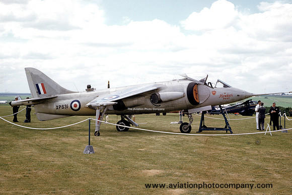 RAF Hawker Siddeley Harrier P.1121 XP831 (1962)