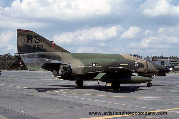 USAF 86 TFW 526 TFS McDonnell F-4E Phantom 74-0653/RS (1979)