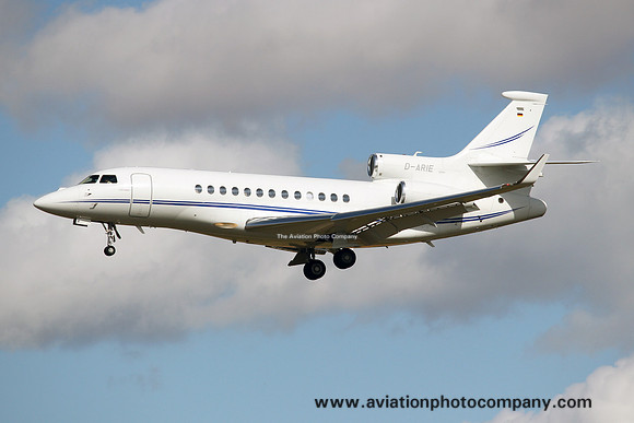 Vistajet GmbH Dassault Falcon 7X D-ARIE (2024)