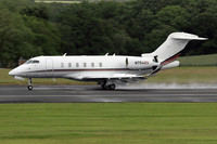 Netjets Bombardier Challenger 350 N754QS at Prestwick (2024)