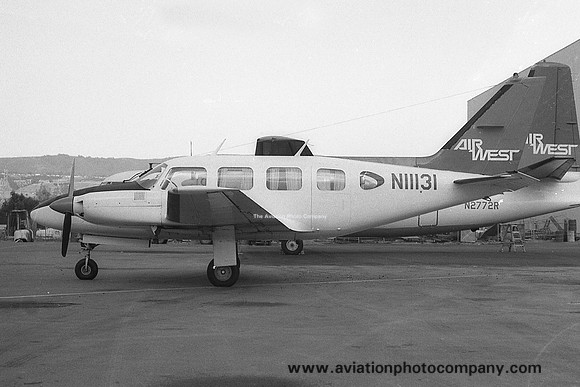 Air West Piper PA-31-310 Navajo N11131 (1968)