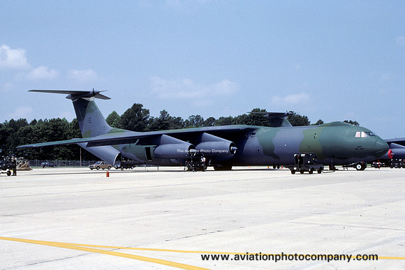 USAF 514 MAW Lockheed C-141B Starlifter 67-0024 (1986)