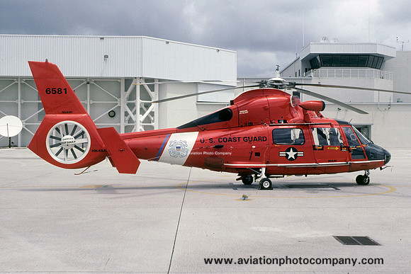US Coast Guard Miami Aerospatiale HH-65A 6581 (2001)