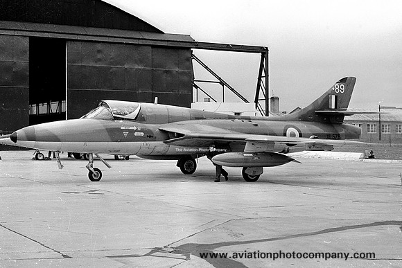 RAF TWU Hawker Hunter T.7 XL578/89 (1976)