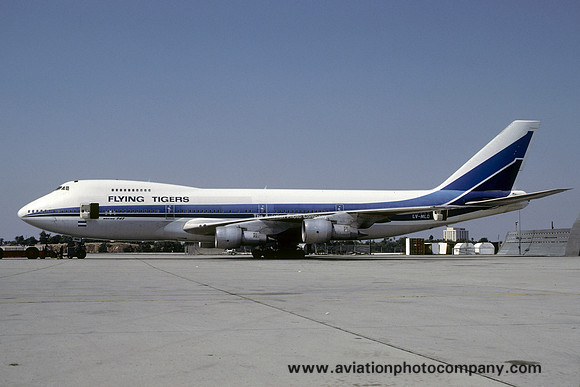 Flying Tigers Boeing 747-200 LV-MLO (1984)