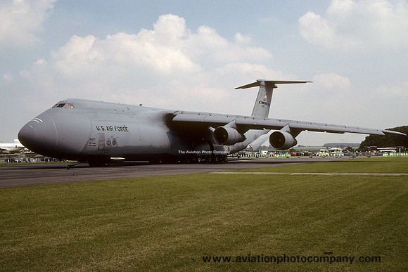 USAF 60/349 AMW Lockheed C-5A Galaxy 70-0457 at RAF Cottesmore (2001)