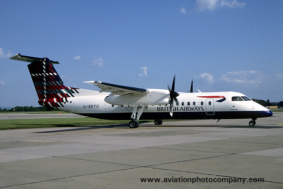 British Airways DHC-8-300 G-BRYU (1998)