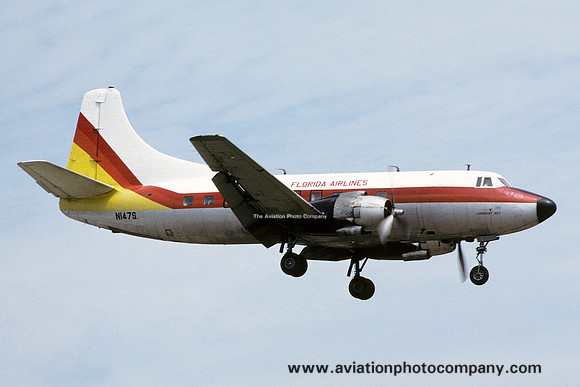 Florida Airlines Martin 404 N147S (1979)