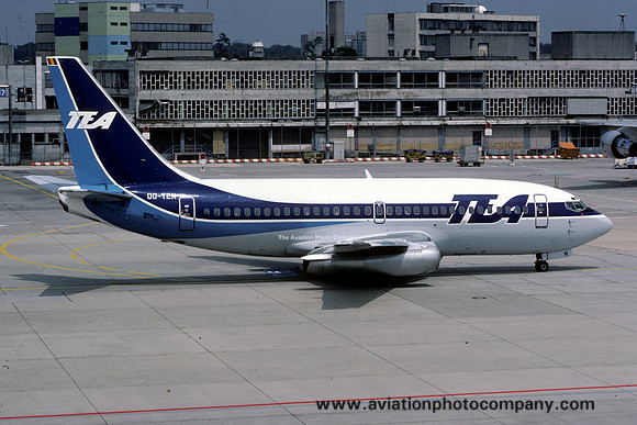 TEA Boeing 737-200 OO-TEN (1981)
