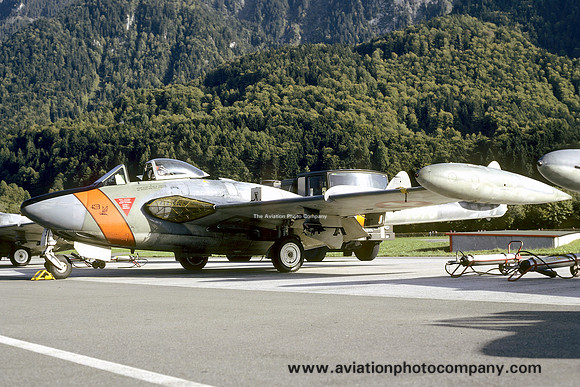 Swiss Air Force De Havilland Venom FB.54 J-1573 (1983)