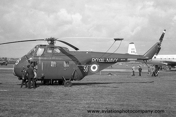 Royal Navy Westland Whirlwind HAS.7 XM696/57 at RAF Colerne (1965)