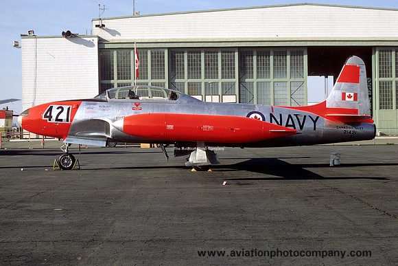 Royal Canadian Navy Canadair CL-30 (CT-133) Silver Star 3 21421 (1967)