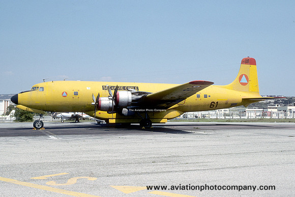 Securite Civile Douglas DC-6B F-ZBAZ/61 (1986)