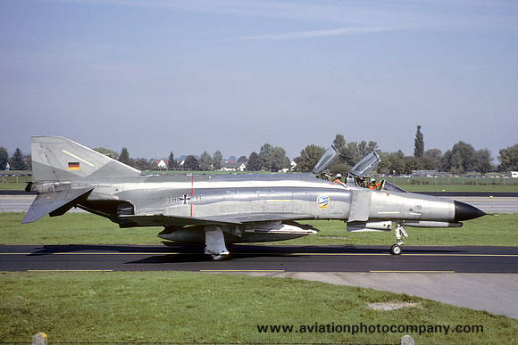 German Air Force JG74 McDonnell F-4F Phantom 38+36 (1986)