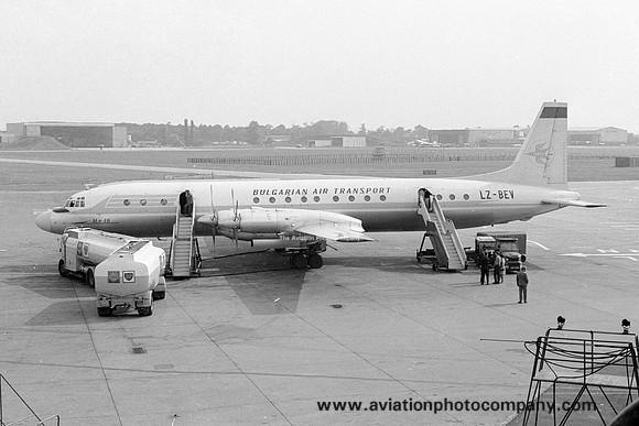 Bulgarian Air Transport Ilyushin Il-18 LZ-BEV (1967)
