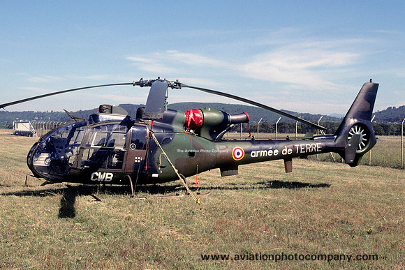 French Army 1 RHC Aerospatiale SA.341F Gazelle 1281/CWB (2003)