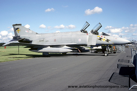 RAF 111 Squadron McDonnell F-4K Phantom FG.1 XV573/BD (1987)