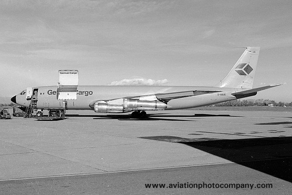 German Cargo Boeing 707-300C D-ABUE (1981)