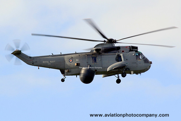 Royal Navy 849 Squadron Westland Sea King ASaC.7 XV707/84 at Prestwick (2013)
