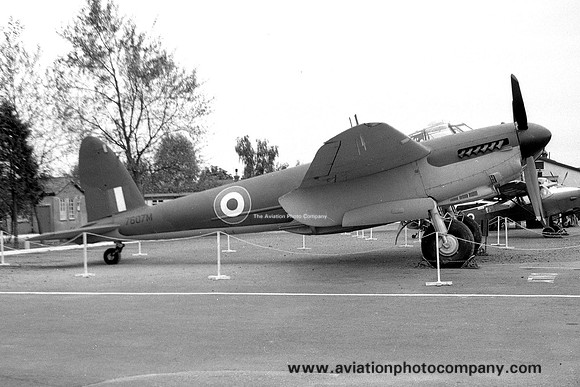 RAF De Havilland Mosquito B.35 7607M at RAF Andover (1959)