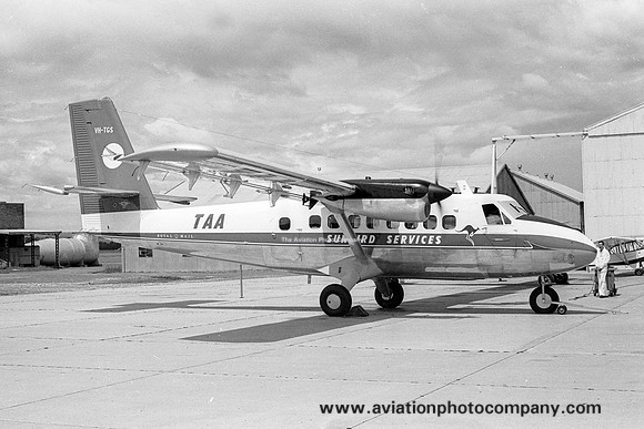 Trans Australia Airlines Sunbird Services DHC-6-100 Twin Otter VH-TGS (1966)