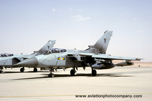 RAF 11 Squadron Panavia Tornado F.3 ZE764/V at Prince Sultan AB (2000)