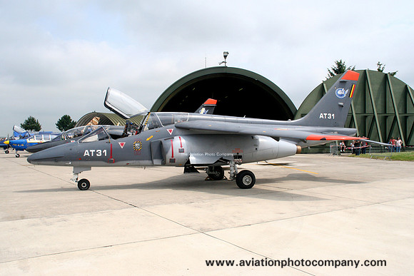 Belgian Air Force EC2/8 Dassault Alpha Jet AT31 (2009)