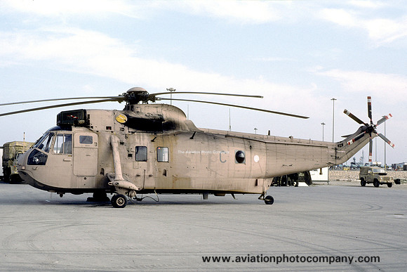Royal Navy 845 Squadron Westland Sea King HC.4 ZD480/C during Operation Granby (1991)