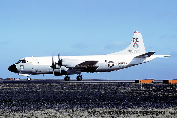 US Navy VP-46 Lockheed P-3C Orion 160291/RC-9 at Keflavik (1980)