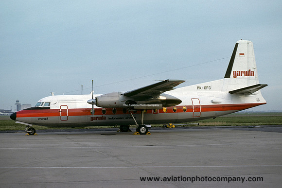 Garuda Indonesian Airways Fokker F-27-600 PK-GFG