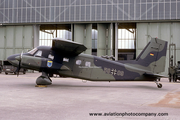 West German Air Force LTG62 Dornier Do28D 58+09 (1989)