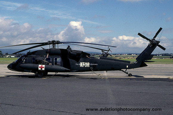 US Army 159th Medical Company Sikorsky UH-60A Blackhawk 88-26055 (1999)