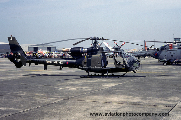 Royal Marines 3 CBAS Westland Gazelle AH.1 XX413/Z (1983)