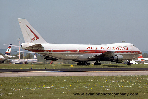 World Airways Boeing 747-200 N748WA (1977)