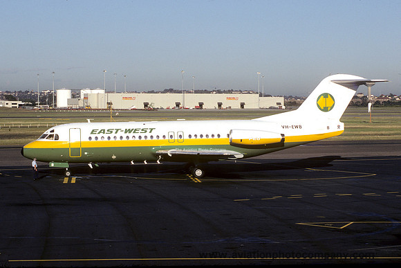 East West Fokker F-28-4000 Fellowship VH-EWB (1984)