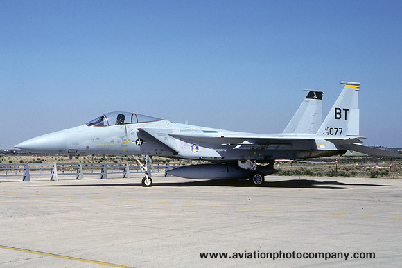 USAF 36 TFW 53 TFS McDonnell Douglas F-15A Eagle 79-0077/BT (1987)