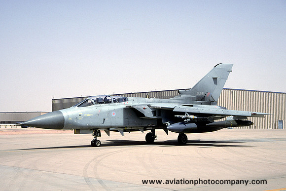 RAF Panavia Tornado F.3 ZE961 at Prince Sultan AB (1999)