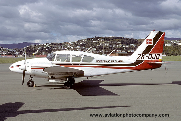 New Zealand Air Charter Piper PA-23-250 Aztec C ZK-DJG (1978)