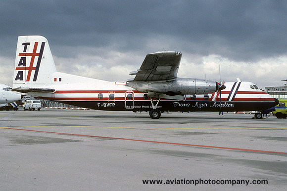 Trans Azur Aviation Handley Page Herald F-BVPB (1982)