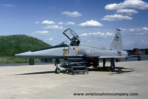 Norwegian Air Force Northrop F-5A Freedom Fighter 222 (1989)