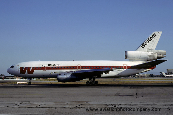 Western Airlines Douglas DC-10-10 N915WA (1984)