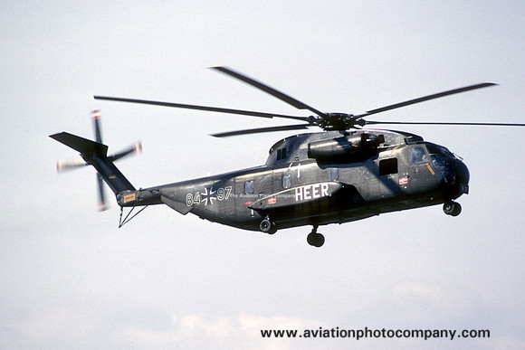 German Army MHFTR25 Sikorsky CH-53G Stallion 84+97 (1986)