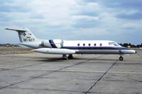 Learjet 35 9K-ACT at London Heathrow